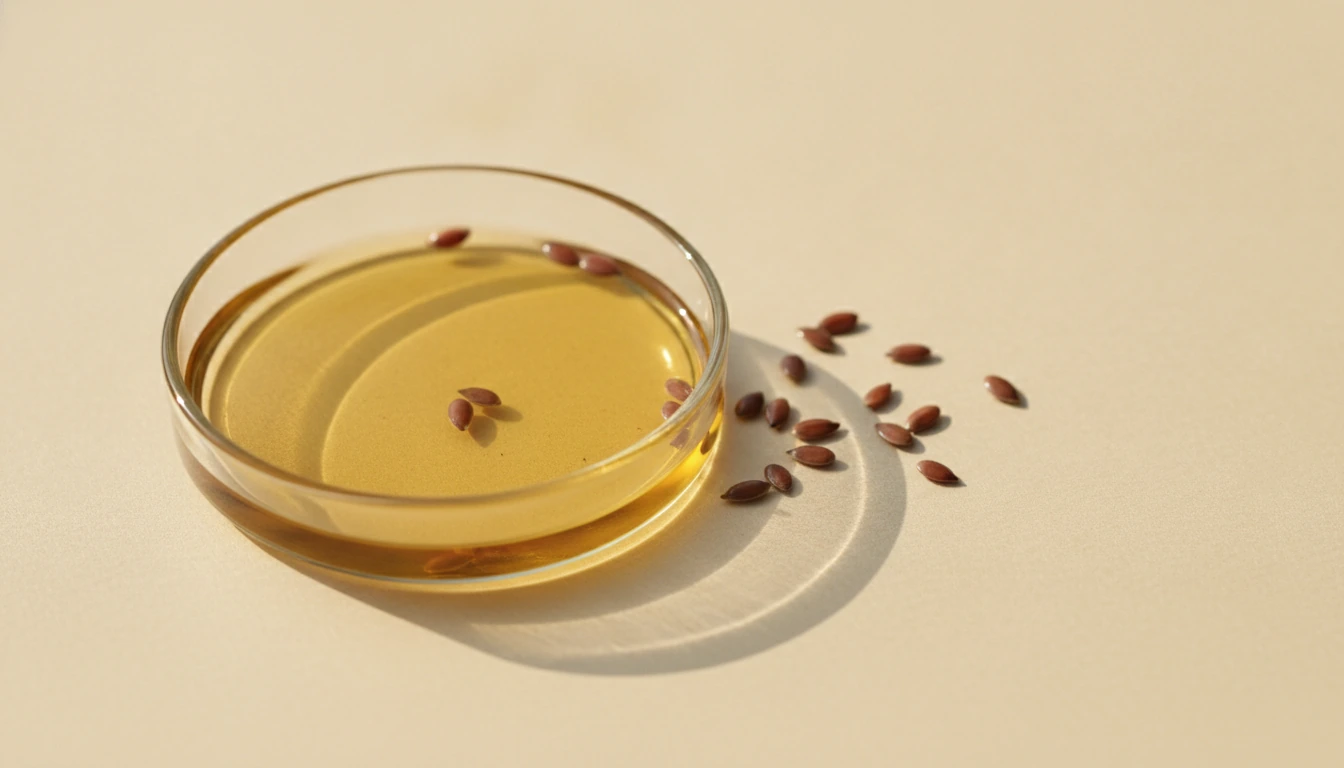 Flaxseed Oil in its raw form