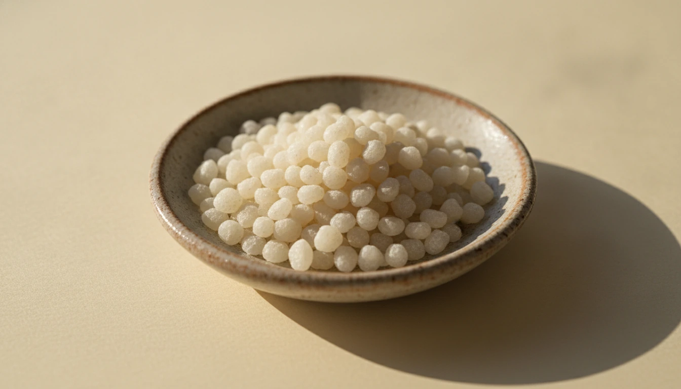 Propylene Glycol Monostearate in its raw form